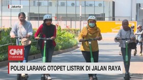 VIDEO: Polisi Larang Otopet Listrik di Jalan Raya