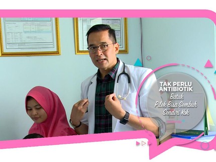 Tak Perlu Antibiotik, Batuk Pilek Bisa Sembuh Sendiri Kok