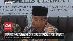 VIDEO - MUI: Negara Tak Boleh Ambil Harta Jemaah