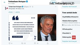 VIDEO: Mourinho Resmi Dikontrak Tottenham Hotspur
