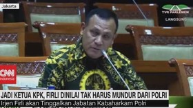 VIDEO: Ketua KPK Firli Dinilai Tak Harus Mundur Dari Polri