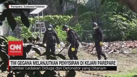 VIDEO: Tim Gegana Lakukan Penyisiran di Kejari Parepare