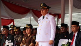 Upacara Hari Jadi Kabupaten Muaraenim Berlangsung Khidmat
