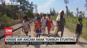 VIDEO: Krisis Air di NTT Ancam Anak Tumbuh Stunting
