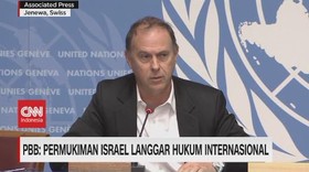 VIDEO - PBB: Pemukiman Israel Langgar Hukum Internasional