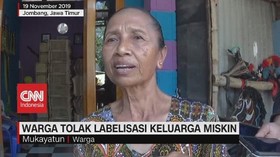 VIDEO: Ratusan Warga Tolak Disebut Keluarga Miskin
