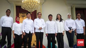 Jokowi Angkat 7 Milenial jadi Stafsus, Termasuk Putri Tanjung