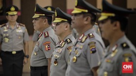 37 Pati Polri Naik Pangkat, Firli Resmi Komjen Bintang Tiga
