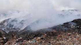 TPA Kopi Luhur Cirebon Kebakaran, Ribuan Warga Mengungsi