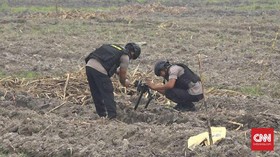 Gegana Musnahkan Bom Rakitan Milik Terduga Teroris Sumut