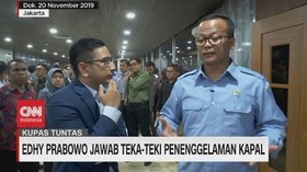 VIDEO: Mempertanyakan Edhy Prabowo Soal Penenggelaman Kapal