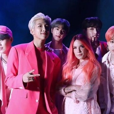 Wah, Halsey Bocorkan Kolaborasi dengan SUGA BTS