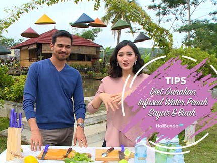 Tips Diet Gunakan Infused Water Penuh Sayur & Buah