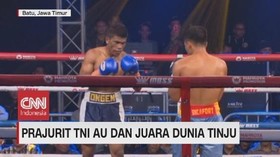 VIDEO: Prajurit TNI AU dan Juara Dunia Tinju