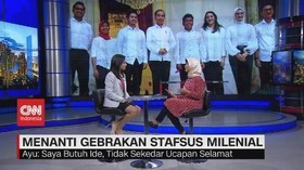 VIDEO: Mengenal Ayu Kartika Dewi, Milenial Pilihan Jokowi