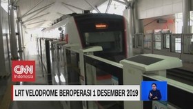 VIDEO: LRT Velodrome Beroperasi 1 Desember 2019