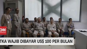 VIDEO: TKA Wajib Dibayar US$ 100/Bulan