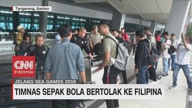 VIDEO: Timnas Indonesia Bertolak ke Filipina