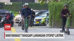 VIDEO: Tanggapan Masyarakat Soal Larangan Otopet Listrik