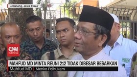 VIDEO: Mahfud MD Minta Reuni 212 Tidak Dibesar-besarkan