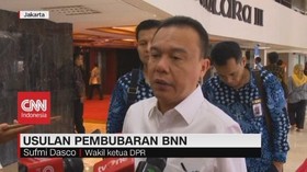 VIDEO: Wakil Ketua DPR: Pembubaran BNN Masih Perlu Dikaji