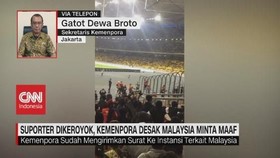 VIDEO: Dikeroyok, Kemenpora Desak Malaysia Minta Maaf