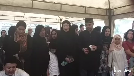 Ini enam potret haru pemakaman ayah Nindy Ayunda di TPU Jeruk Purut&comma; Jakarta Selatan&comma; Senin &lpar;25&sol;11&rpar;&period;