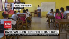 VIDEO: Harapan Guru Honorer di Hari Guru
