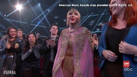 VIDEO: Raih Enam Piala, Taylor Swift Catat Sejarah AMA