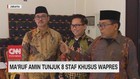 VIDEO: Ma'ruf Amin Tunjuk 8 Staf Khusus Wapres