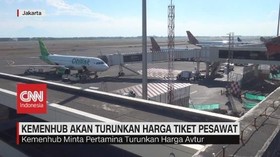 VIDEO: Kemenhub Akan Turunkan Harga Tiket Pesawat
