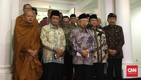 Pertemuan Tertutup Ma'ruf dan Tokoh Agama Bahas Radikalisme