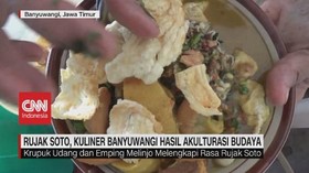 VIDEO: Rujak Soto, Kuliner Banyuwangi Hasil Akulturasi Budaya