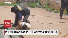 VIDEO: Polisi Amankan Puluhan WNA Pelaku Penipuan Online