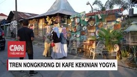 VIDEO: Tren Nongkrong di Kafe Kekinian Yogya