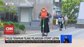 VIDEO: Tilang Bagi Pelanggar Otopet Listrik Resmi Diterapkan