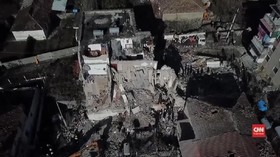 VIDEO: Video Udara Kehancuran Albania Diguncang Gempa