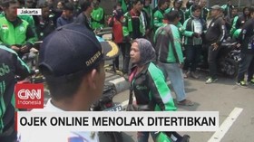 VIDEO: Ojek Online Menolak Ditertibkan