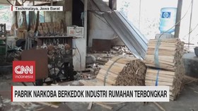 VIDEO: Pabrik Narkoba Berkedok Industri Rumahan Terbongkar
