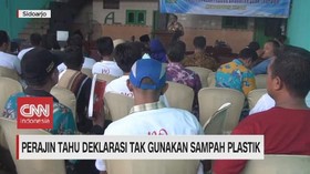 VIDEO: Perajin Tahu Deklarasi Tak Gunakan Sampah Plastik