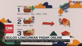 VIDEO: Bulog Jual Beras dan Bahan Pangan Secara Online