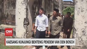 VIDEO: Kaesang Kunjungi Benteng Pendem Van Den Bosch
