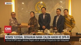 VIDEO: Komisi Yudisial Serahkan Nama Calon Hakim ke DPR-RI