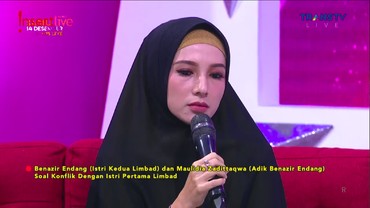 img-title Minta Cerai, Tak Ada Lagi Cinta di Hati Benazir untuk Limbad