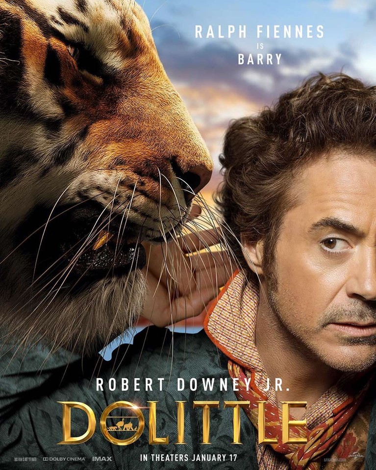 Nonton Movie: Robert Downey Jr Pamer Penampakan Karakter Film Dolittle Robert Downey Jr berperan sebagai Dr. John Dolittle dalam film animasi komedi Dolittle. Robert juga mengunggah poster penampakan sejumlah karakter di Instagram.