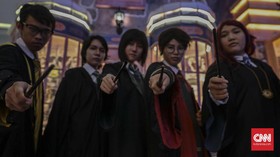 FOTO: Ada Hogwarts di Jakarta Barat