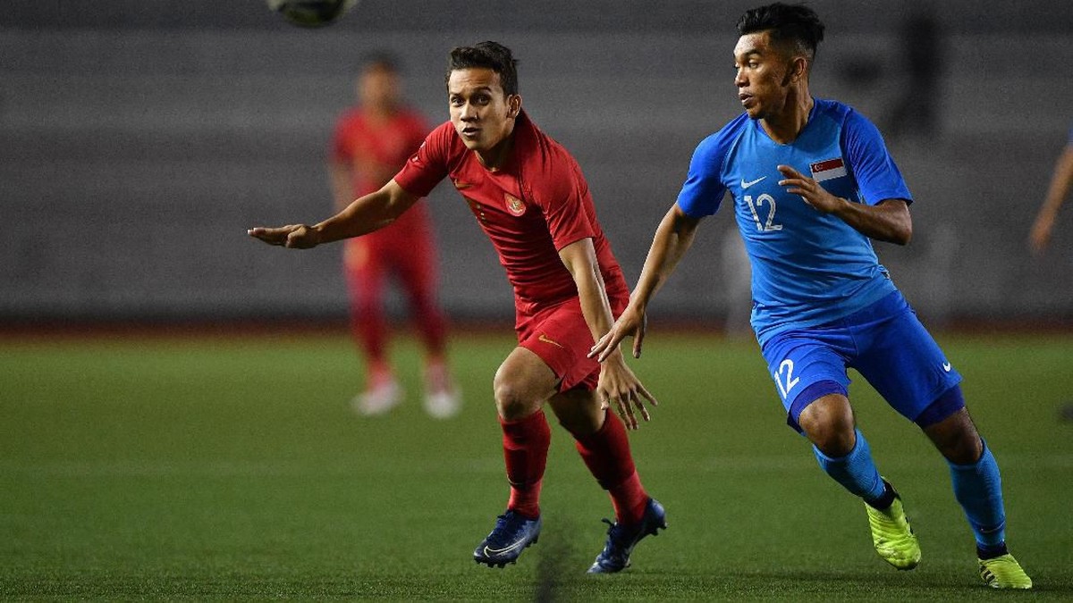 FOTO: Indonesia Tenggelamkan Singapura di SEA Games 2019