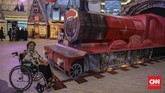 FOTO: Ada Hogwarts di Jakarta Barat Pameran instalasi film 'Harry Potter' sedang digelar di salah satu mall di Jakarta Barat.