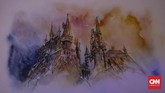 FOTO: Ada Hogwarts di Jakarta Barat Pameran instalasi film 'Harry Potter' sedang digelar di salah satu mall di Jakarta Barat.