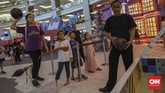 FOTO: Ada Hogwarts di Jakarta Barat Pameran instalasi film 'Harry Potter' sedang digelar di salah satu mall di Jakarta Barat.